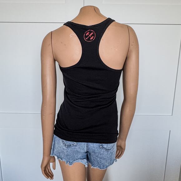 Free and Fit Patriotic Womens Workout Tank by Straight Legless Clothing-Size S/M - Picture 3 of 7